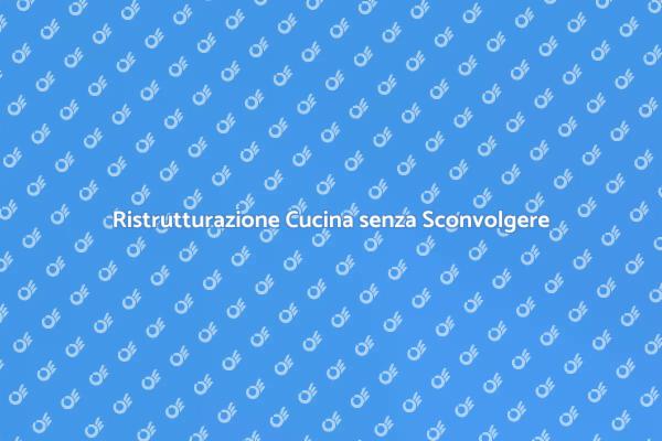 Ristrutturare la Cucina con il Pavimento Esistente