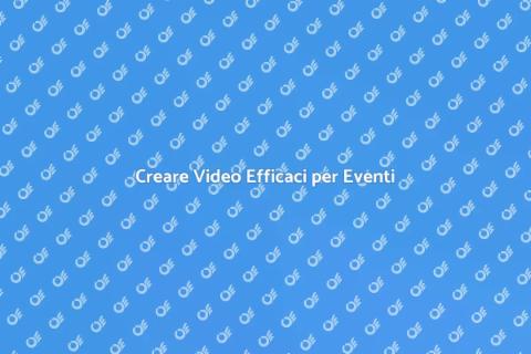 Video per Eventi: Momenti Indimenticabili