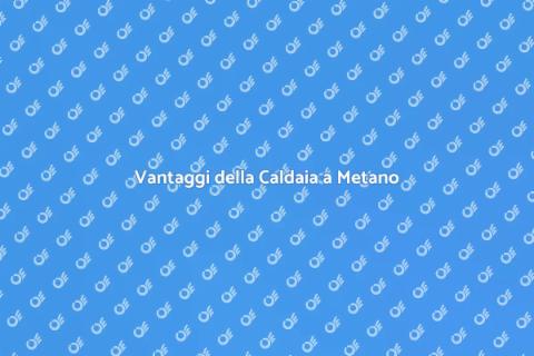 Caldaia a Metano: Efficienza Energetica