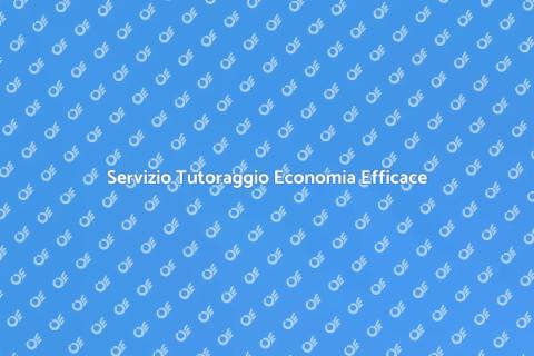 Tutoraggio Economia per Superiori