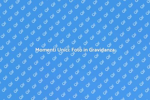 Servizio Fotografico in Gravidanza