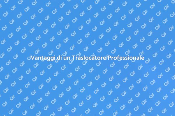 Perché Scegliere un Traslocatore?