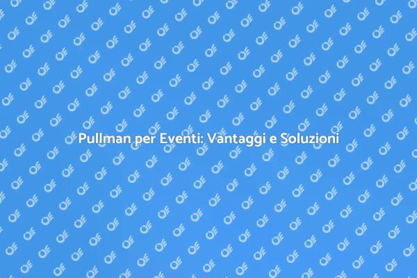 Trasporto Semplice per Eventi Culturali