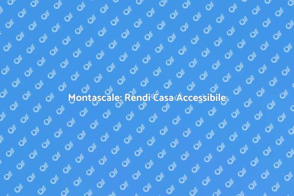 Montascale: Soluzione per la Mobilità
