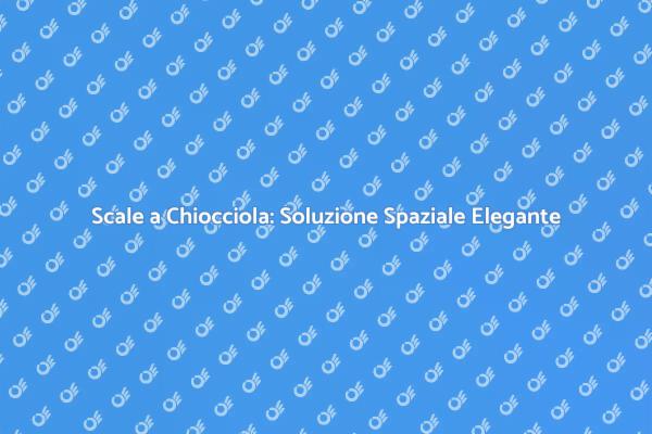 Scale a Chiocciola: Eleganza e Funzionalità