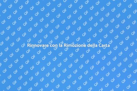 Rimozione Carta da Parati Professionale