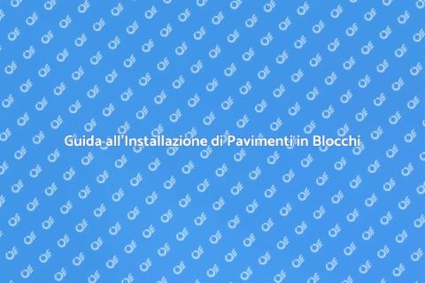 Installare Pavimento in Blocchi e Travi