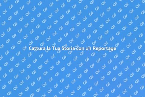 Fotografo per Reportage di Storie