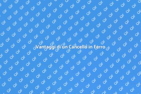 Installazione Cancello in Ferro