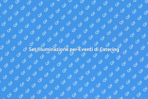 Illumina i Tuoi Eventi con Stile
