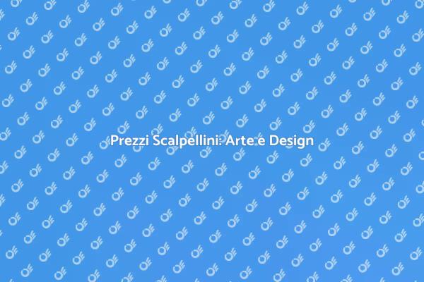 Costo Scalpellino: Arte e Funzionalità