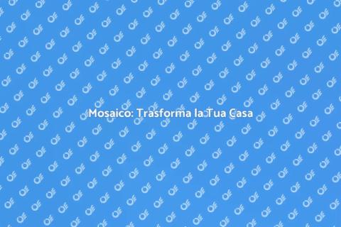 Tessere di Mosaico: Arte e Stile