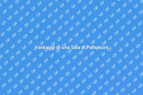 Sala di Palloncini per Eventi Interni