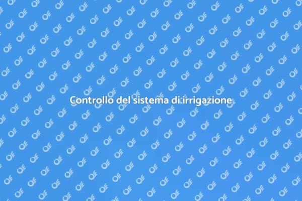 Verifica il tuo sistema di irrigazione