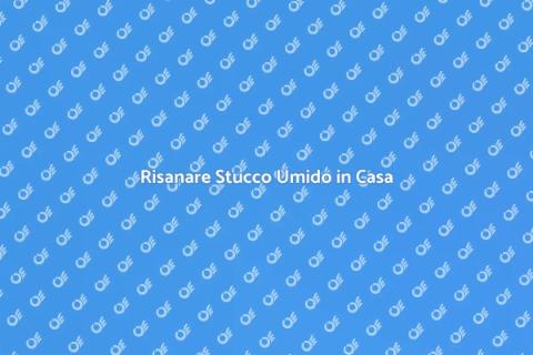 Riparazione Stucco Danneggiato