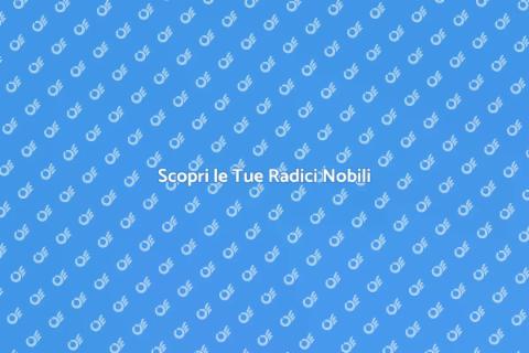 Verifica Genealogica Nobiliari