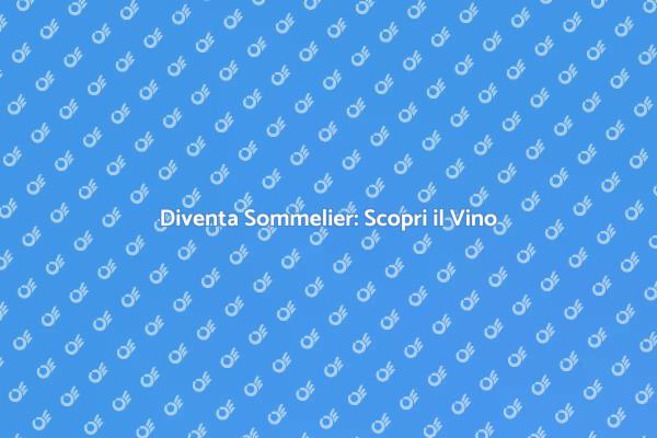 Esplora il Vino: Formazione Sommelier