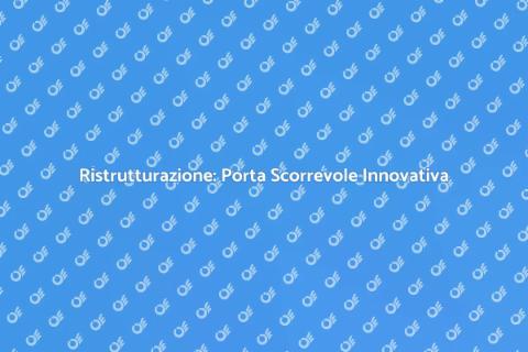 Porta Scorrevole in Resina: Stile e Funzionalità