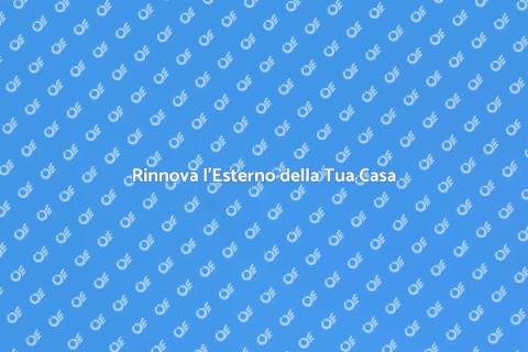 Decorazione Esterna per la Tua Casa