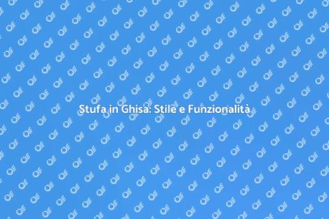 Stufa in Ghisa: Eleganza e Comfort