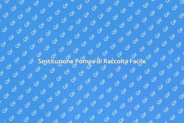 Come Sostituire la Pompa di Raccolta