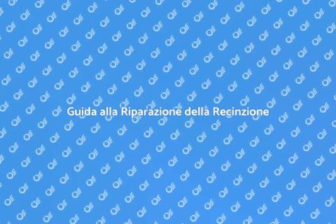 Riparare una Recinzione in Legno