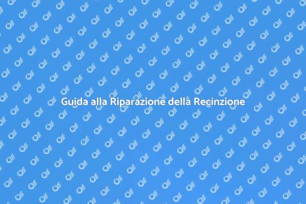 Come Riparare la Tua Recinzione in Legno