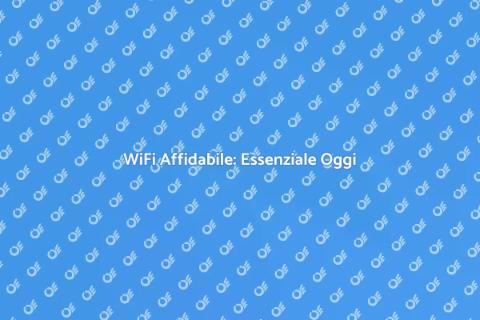 Connessione WiFi: Futuro Digitale