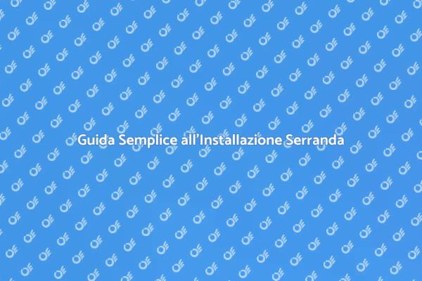 Come Installare Serranda Garage Facile