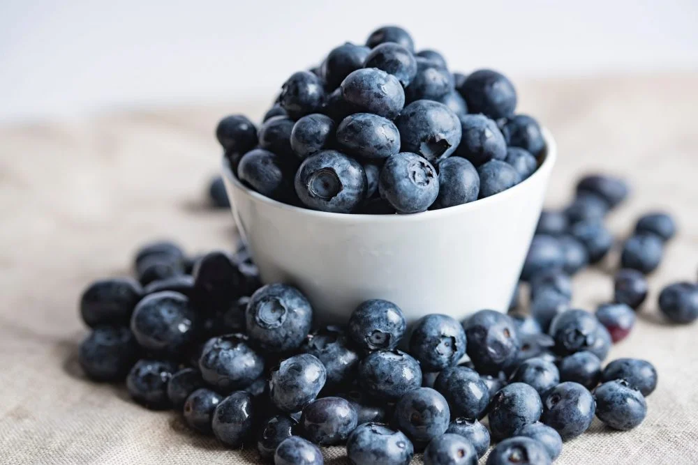 il colore blu del detox