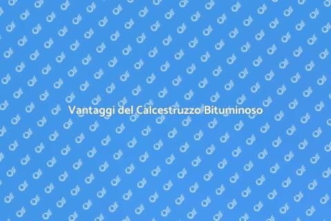 Catramati di Calcestruzzo Bituminoso