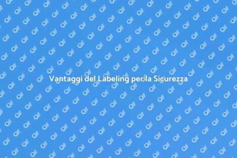 Sicurezza Lavoro: Servizio di Labeling