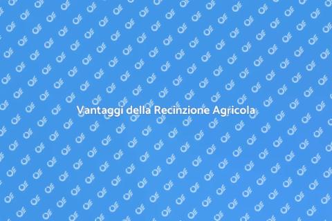 Aggiungere una Recinzione Agricola