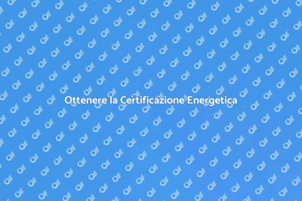 Valore della Certificazione Energetica