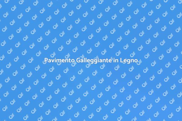 Eleganza con il Pavimento Galleggiante