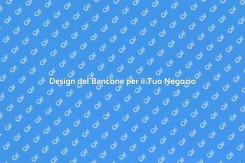 Bancone Angolare per Negozio
