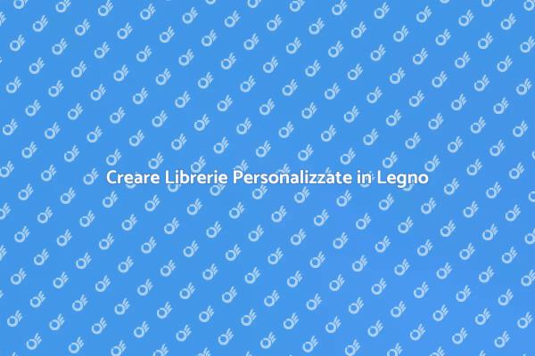 Librerie in Legno: Eleganza e Funzionalità