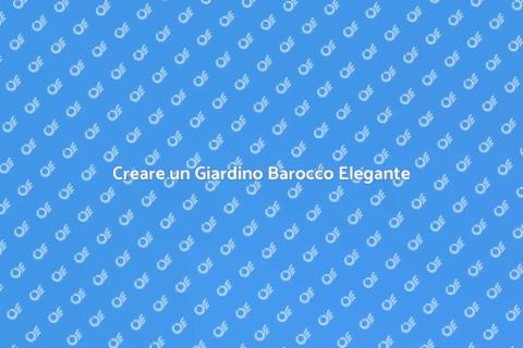 Progettazione Giardino Stile Barocco