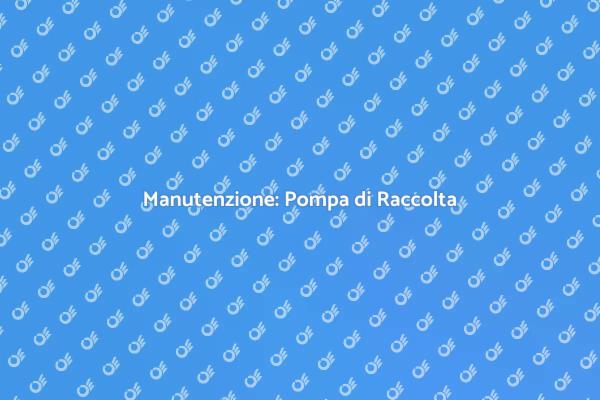 Sostituisci la Pompa di Raccolta Oggi!