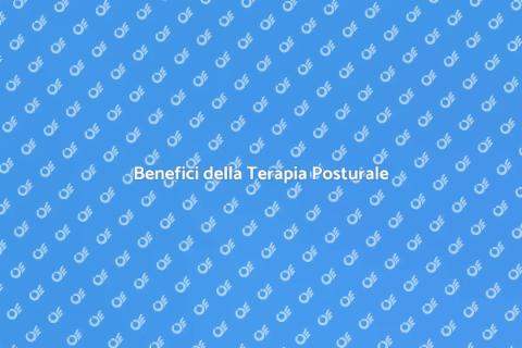 Terapia Posturale per il Benessere