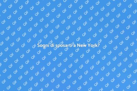 Matrimonio da sogno a New York