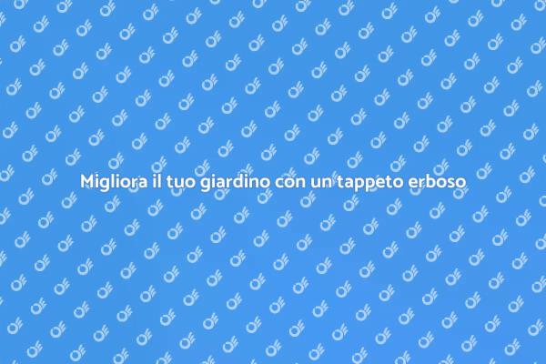 Tappeto erboso: il segreto per un giardino perfetto