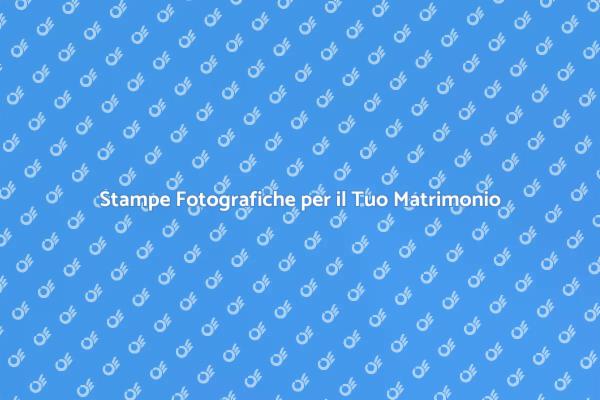 Cattura i Ricordi del Tuo Matrimonio
