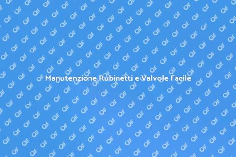Riparazione Rubinetti e Valvole Efficace