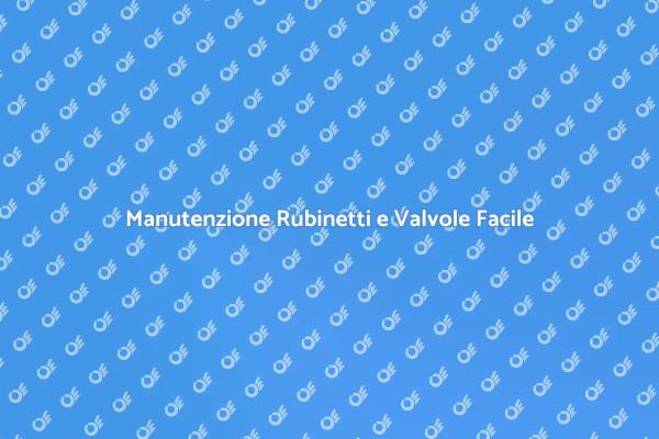 Riparazioni Efficaci per Rubinetti e Valvole
