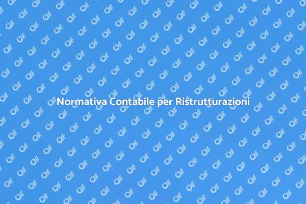 Normativa Contabile: Cosa Sapere