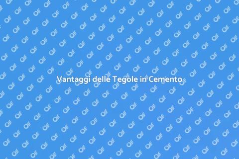 Acquistare Tegole in Cemento