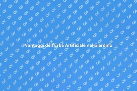Erba Artificiale: Verde Senza Impegno