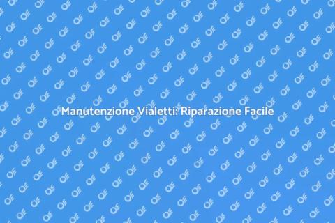 Riparazione Vialetti: Guida Pratica