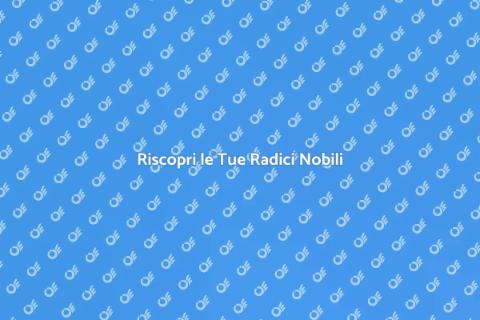 Studio Genealogico Nobiltà Italiana